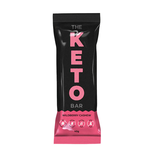 Yours Truly The Keto Bar Wildberry Cashew 40g