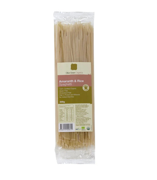 Olive Green Organics Amaranth Rice Spaghetti 300g