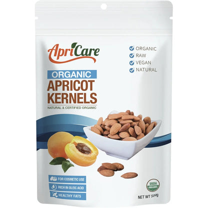 Apricare Organic Raw Apricot Kernels 500g