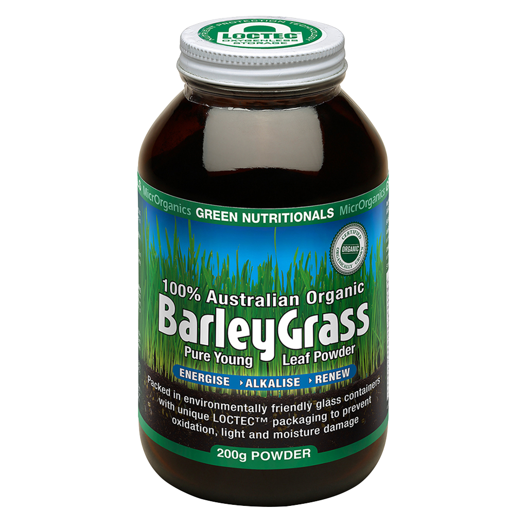 Green Nutritionals Organic Barleygrass Powder 200g