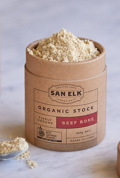 San Elk Organic Beef Bone Stock 160g