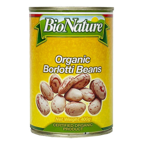 BioNature Organic Borlotti Beans 400g