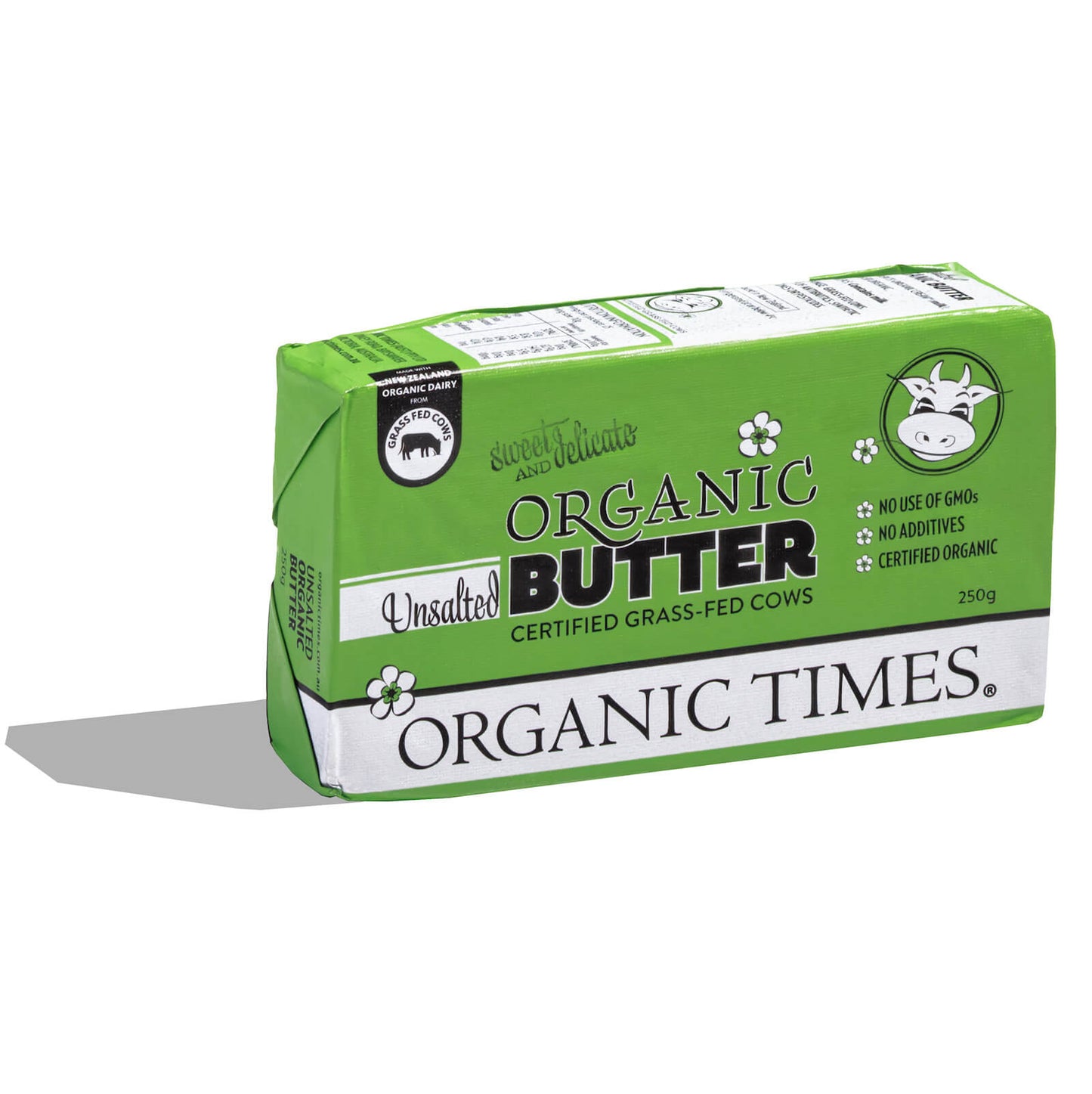 Organic Times Organic Butter Unsalted 250g