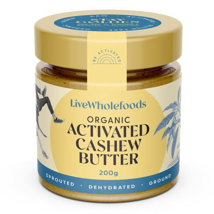 Live Wholefoods Organic Activated Cashew Butter 200g – Camberwell ...