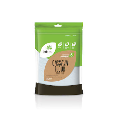 Lotus Organic Cassava Flour 660g