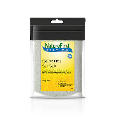 Nature First Celtic Fine Sea Salt 500g