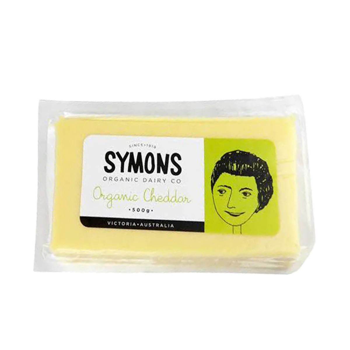 Symons Organic Cheese Cheddar 500g