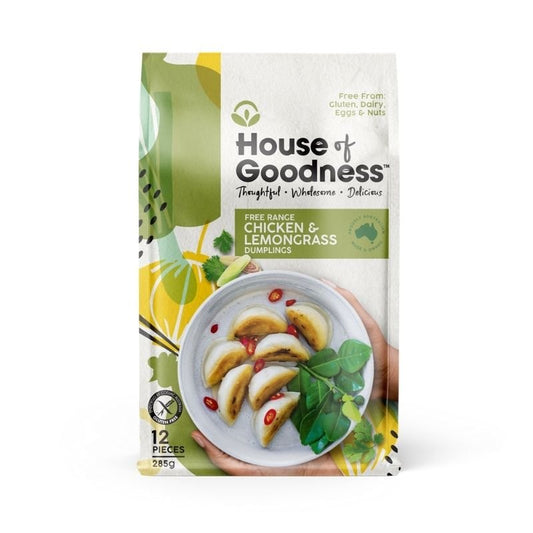 House of Goodness Chicken & Lemongrass Dumplings 285g