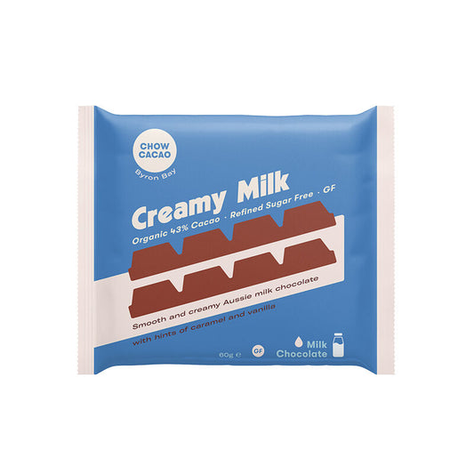 Chow Cacao Creamy Milk Chocolate 60g