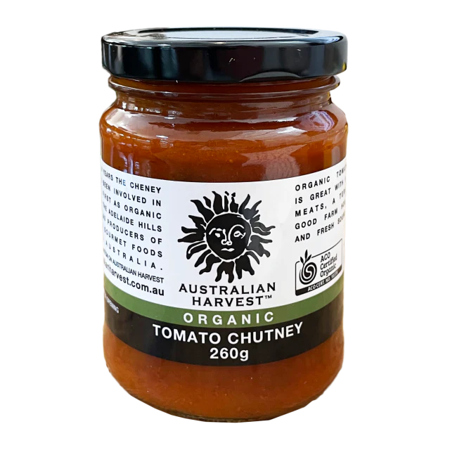 Australian Harvest Organic Tomato Chutney 260g