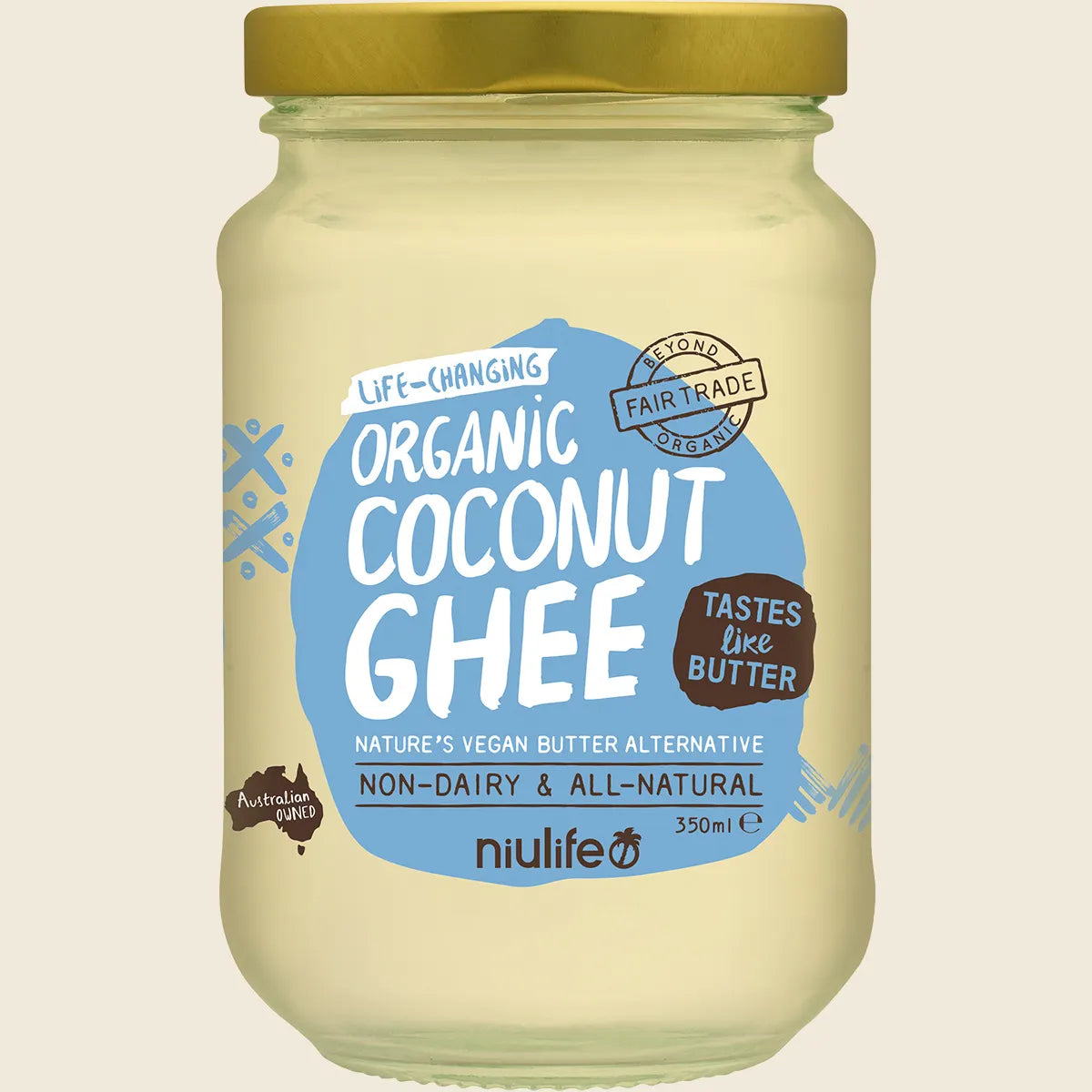 Niulife Organic Coconut Ghee 350ml