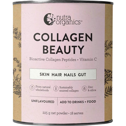 Nutra Organics Collagen Beauty 225g