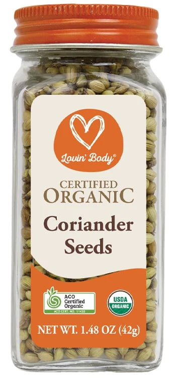 Lovin' Body Organic Coriander Seeds 42g