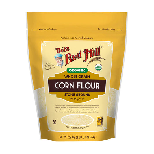 Bob`s Red Mill Organic Corn Flour 624g