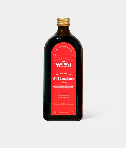 Mt. Wilder Berries Organic Wild Cranberry Juice 500ml