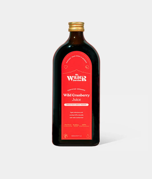 Mt. Wilder Berries Organic Wild Cranberry Juice 500ml