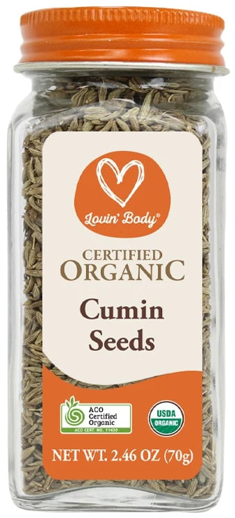 Lovin' Body Organic Cumin Seeds 70g