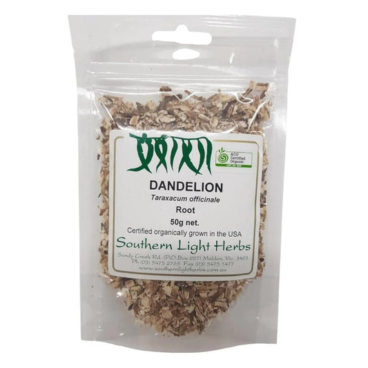 Southern Light Herbs Organic Dandelion Roasted Root 50g