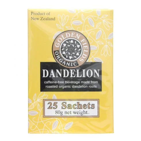 Golden Fields Organic Dandelion Sachets 80g