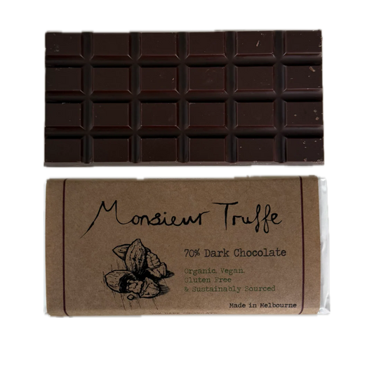 Monsieur Truffe 70% Dark Chocolate 90g