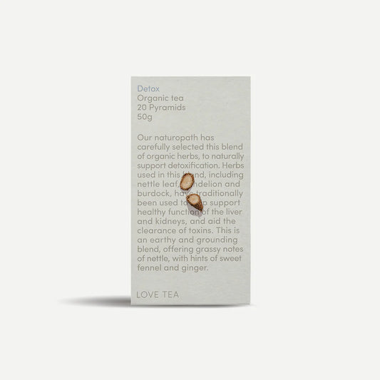Love Tea Organic Detox Tea 20 Pyramids