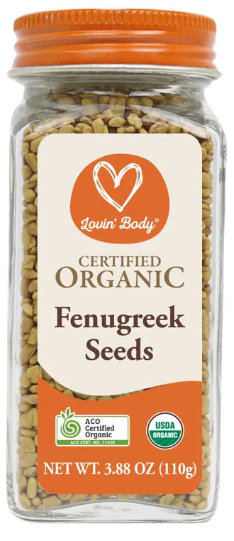 Lovin' Body Organic Fenugreek Seeds 110g