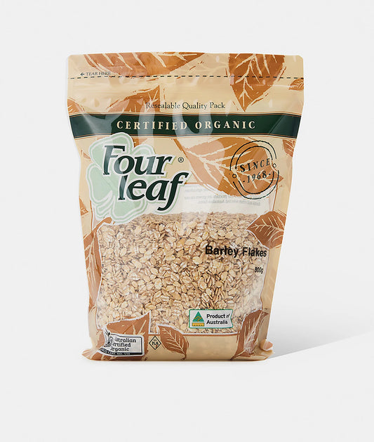 Four Leaf Organic Barley Flakes 800g