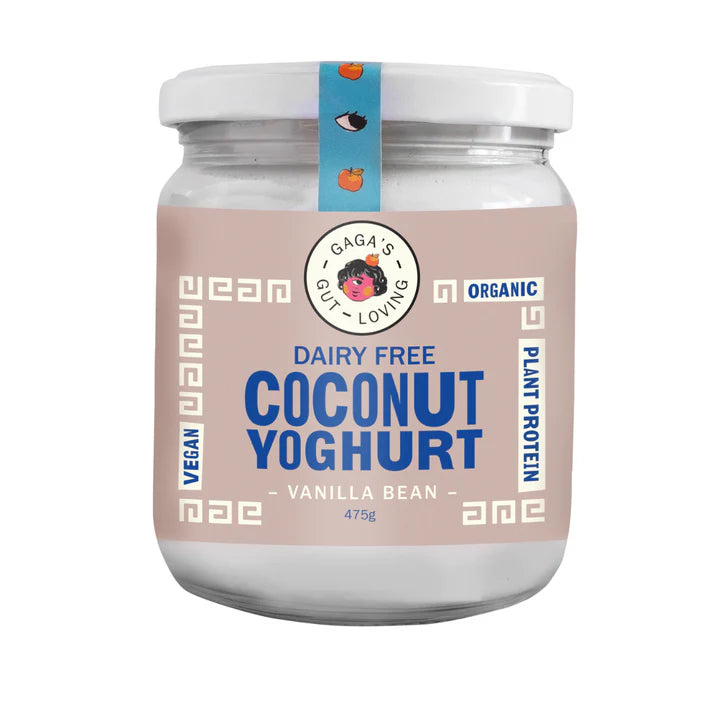 Gaga's Organic Vanilla Bean Coconut Yoghurt 475g