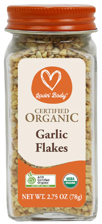 Lovin' Body Organic Garlic Flakes 78g