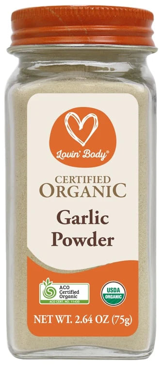 Lovin' Body Organic Garlic Powder 75g