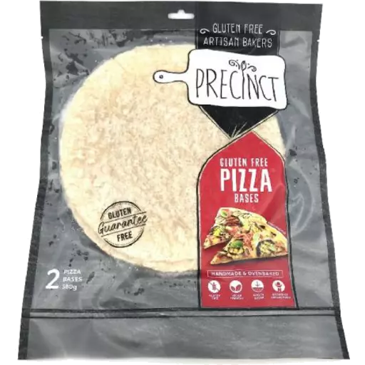 GF Precinct Gluten Free Pizza Bases 2 Pack 380g
