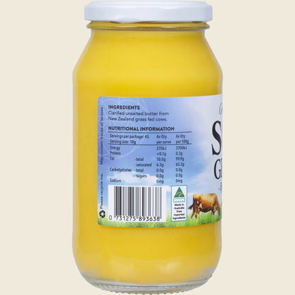 Sol Organics Grass Fed Ghee 450g