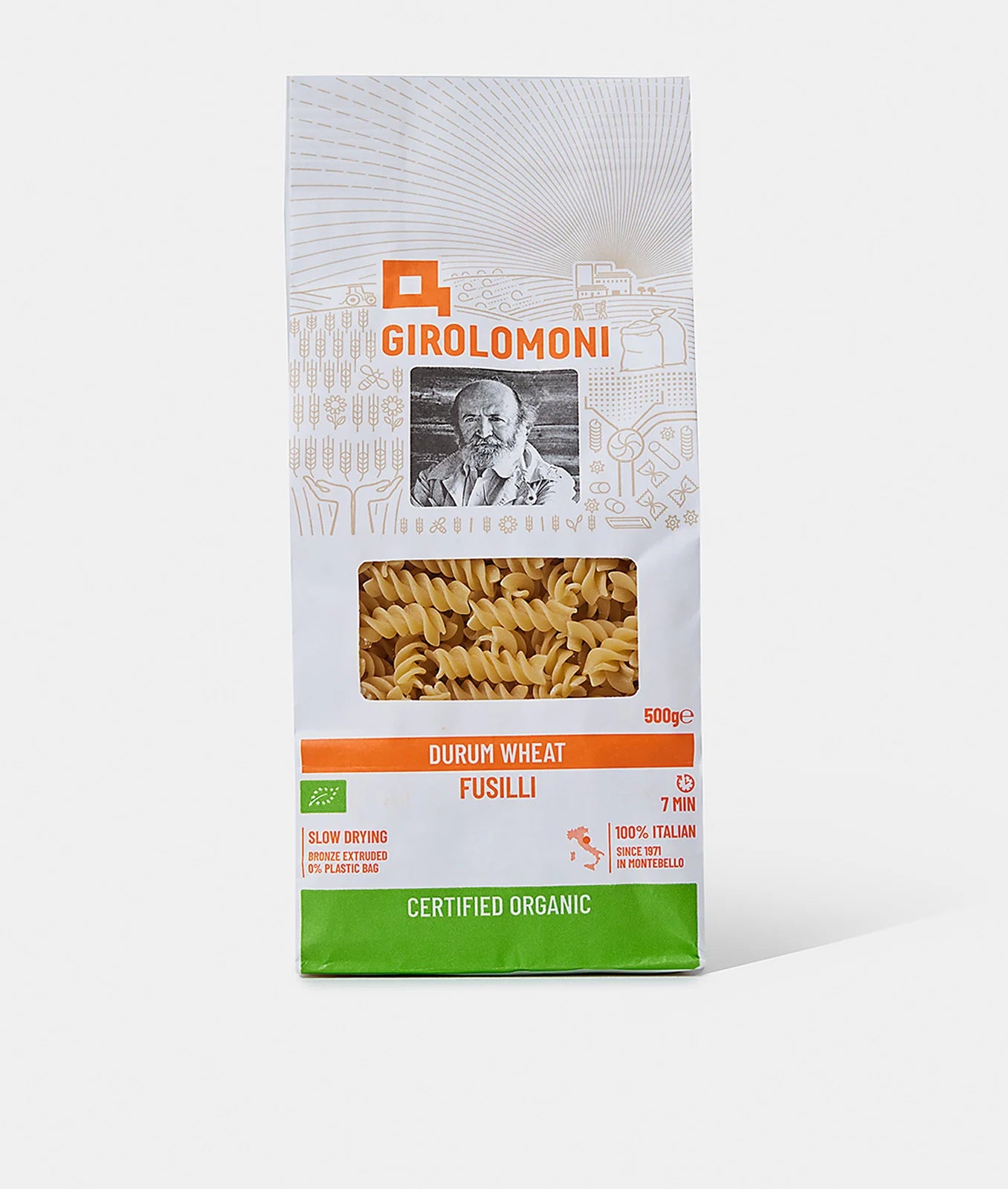 Girolomoni Organic Durum Wheat Fusilli 500g