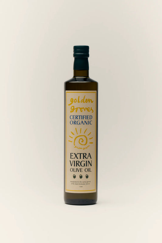 Golden Groves Organic Extra Virgin Olive Oil 750ml