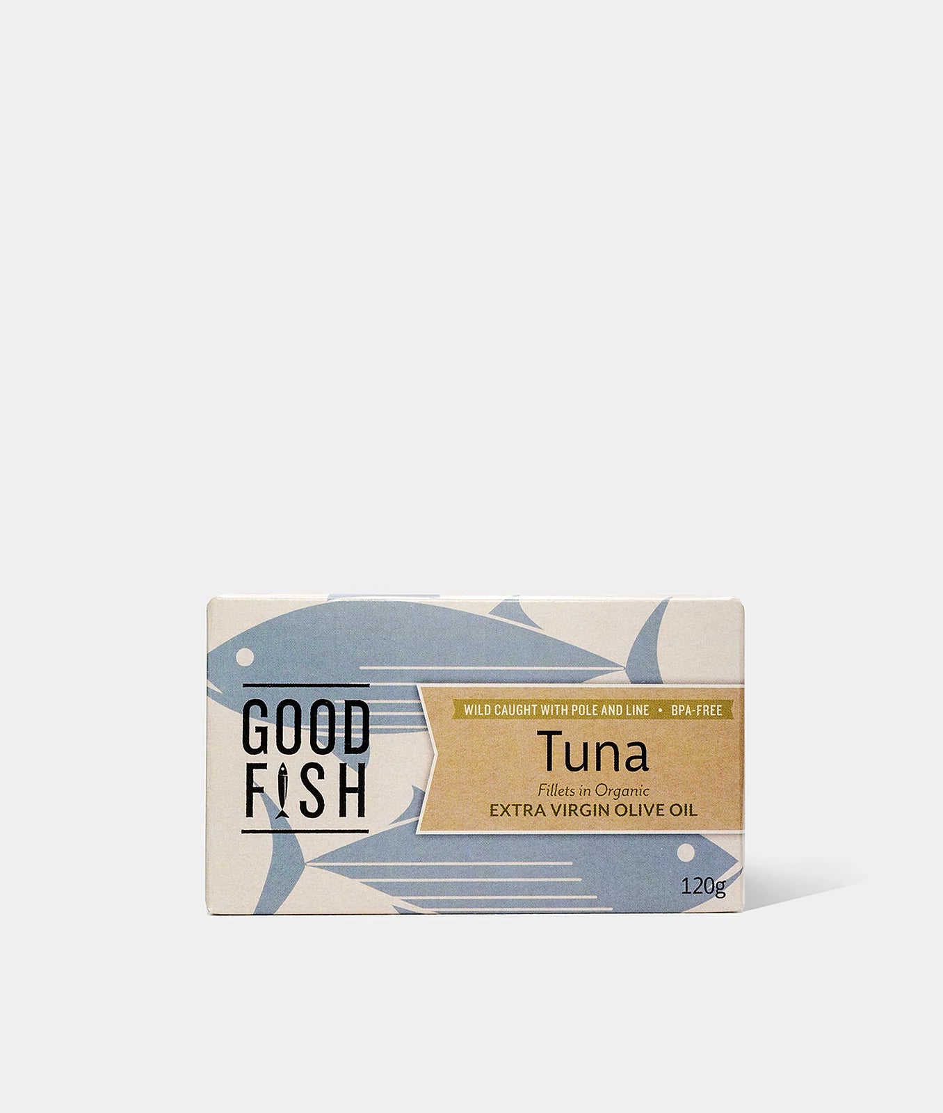 Good Fish Tuna Fillets in Organic Extra Virgin Olive Oil 120g