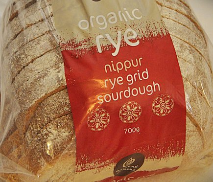 Ancient Grains Organic Rye Grid Sourdough Loaf 700g