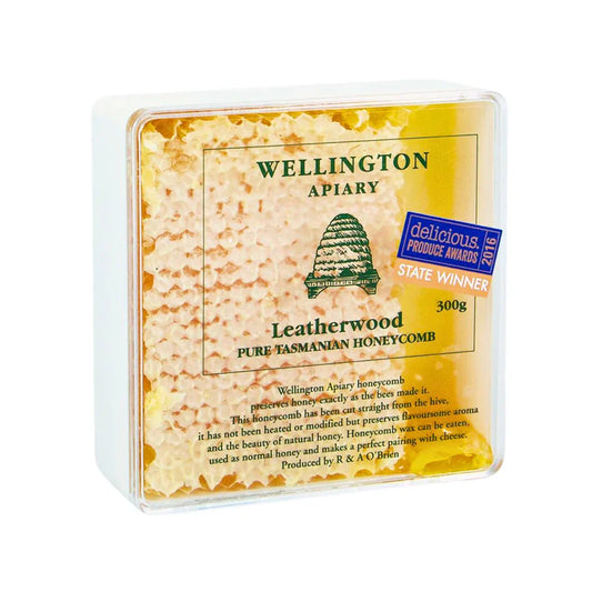Wellington Apiary Pure Tasmanian Honeycomb 300g