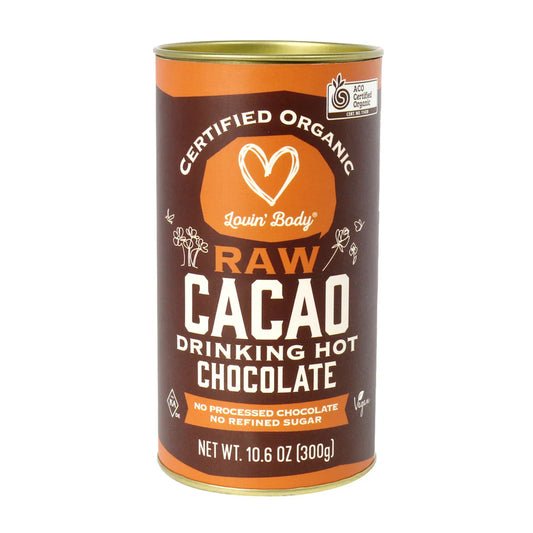 Lovin' Body Organic Raw Cacao Drinking Hot Chocolate 300g