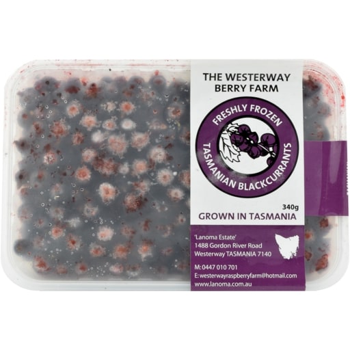 Westerway Berry Farm Frozen Blackcurrants 340g