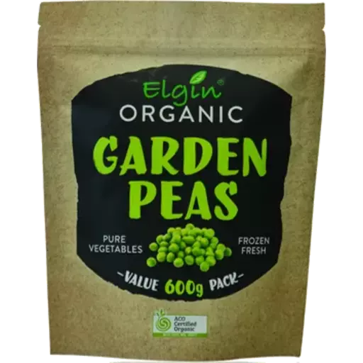 Elgin Organic Peas 600g