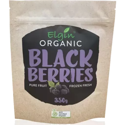 Elgin Organic Blackberries 350g