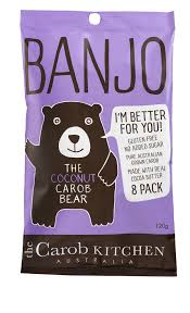 The Carob Kitchen Banjo the Coconut Carob Bear 15g