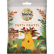 Biona Organic Tutti Fruti 75g