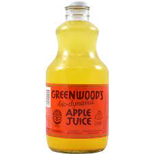 Greenwoods Biodynamic Apple Juice 1L