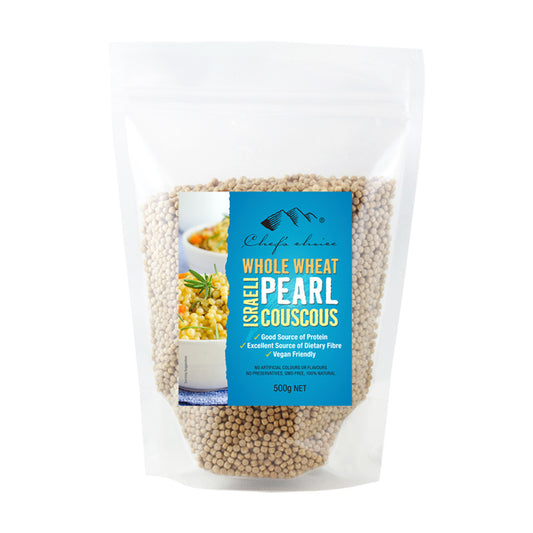 Chef's Choice Israeli Whole Wheat Pearl Cous Cous 500g