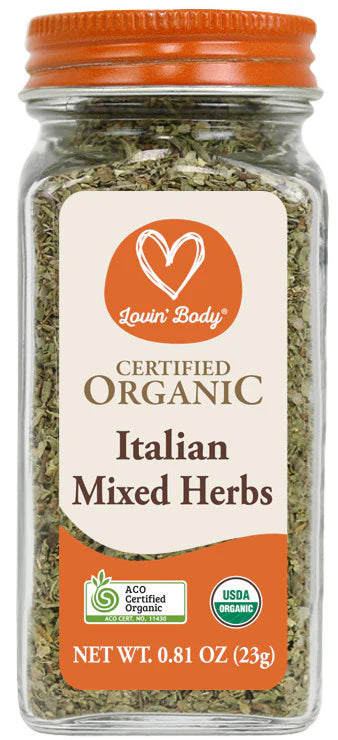 Lovin' Body Organic Italian Mixed Herbs 23g