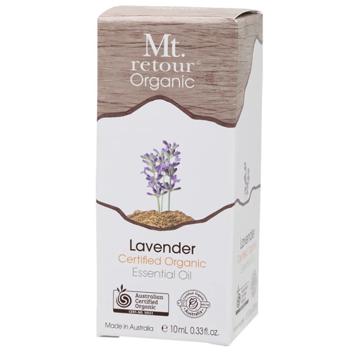 Mt Retour Organic Lavender Essential Oil 10ml