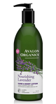 Avalon Organics Hand & Body Lotion Lavender 340g