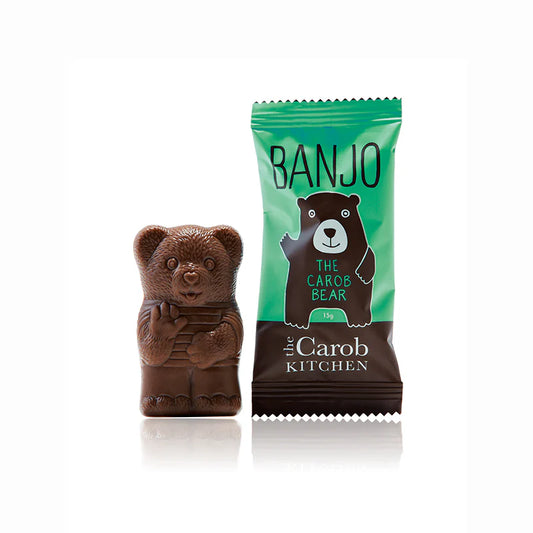The Carob Kitchen Banjo the Mint Carob Bear 15g