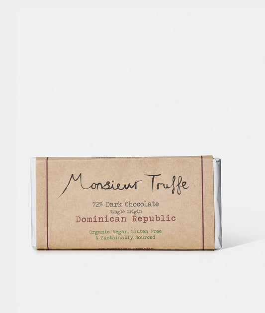 Monsieur Truffe 72% Dark Chocolate Dominican Republic 80g